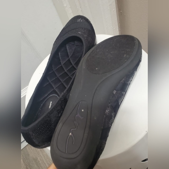 ICN International Concepts Sequence Black Flat Ballet Shoes 🌴 - Picture 8 of 8